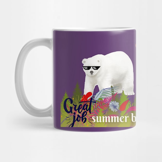 summer bear t shirt by CECY  FASHIONS